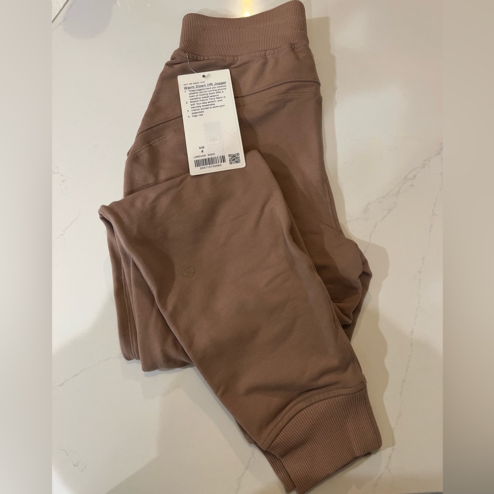 Lululemon Warm Down Jogger HR